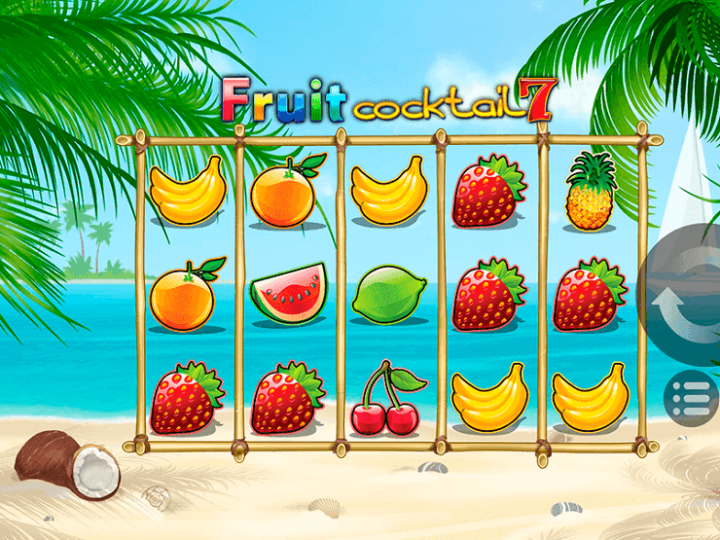 Fruit Cocktail 7™ Slot Machine Game to Play Free