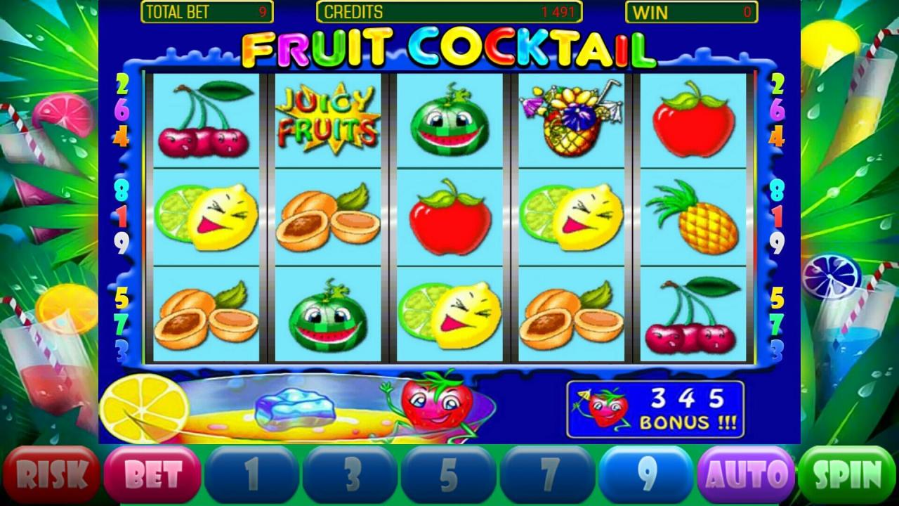 Fruit Cocktail Deluxe Slot для Андроид - скачать APK